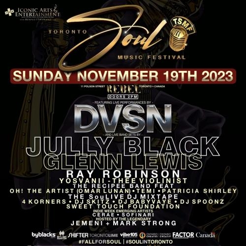 TORONTO SOUL MUSIC FESTIVAL (TSMF) CONCERT - #FALLFORSOUL