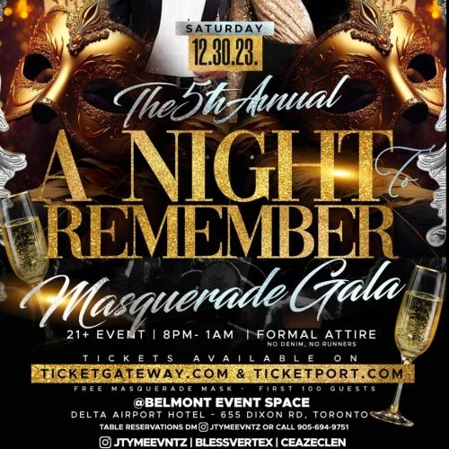 A NIGHT TO REMEMBER 