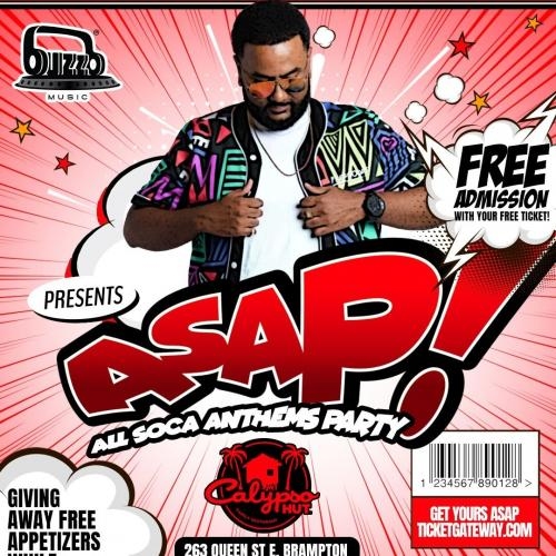 ASAP - BUZZB'S ALL SOCA APPRECIATION PARTY - DEC 16TH 2023 