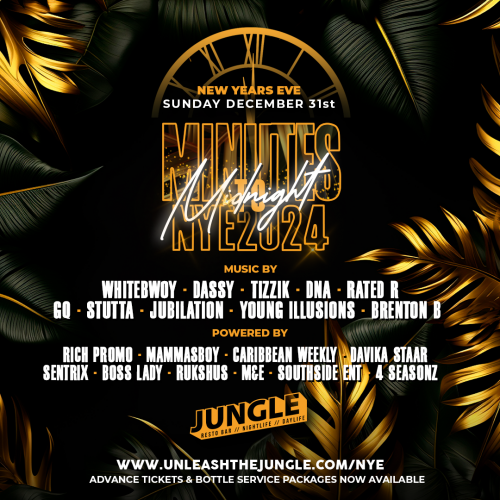 MINUTES TO MIDNIGHT NYE 2024 