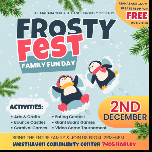 The 1st Frosty Fest : Deck The Halls