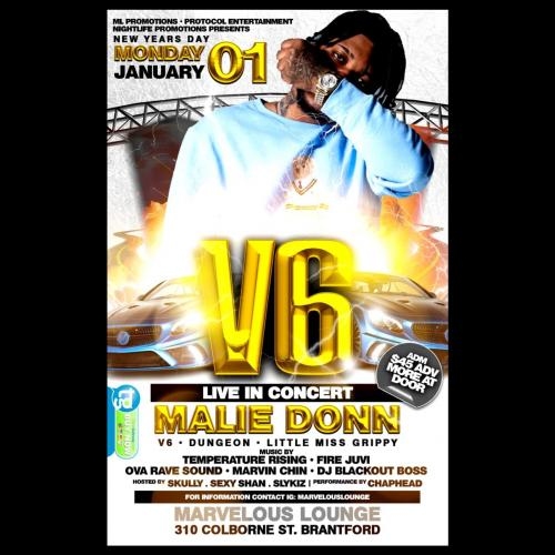 V6 - Live In Concert Ft Malie Donn 