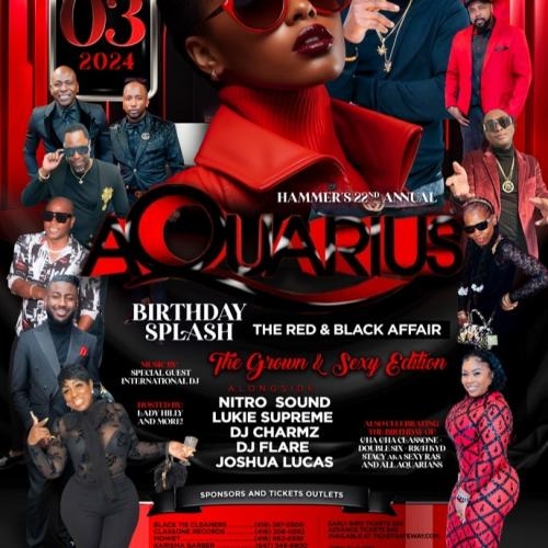 Aquarius Birthday Splash 2024