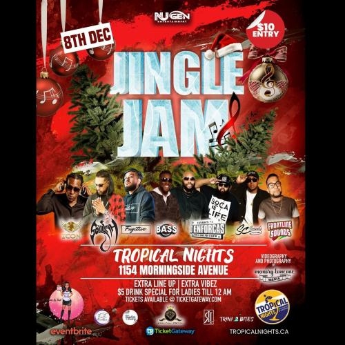 JINGLE JAM 2023 🎄 @ TROPICAL NIGHTS!!