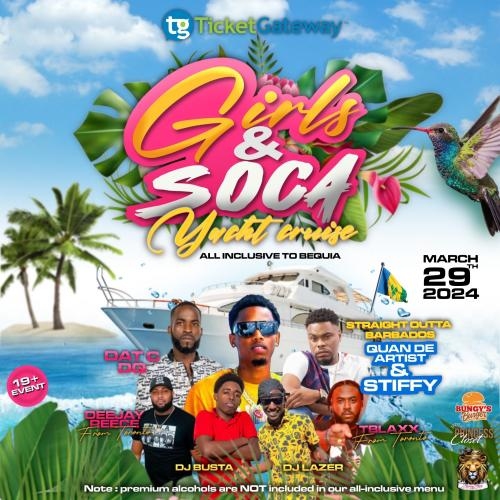 Girls & Soca yacht cruise