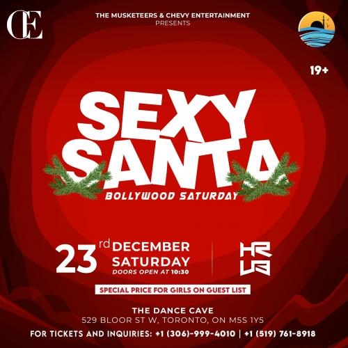 SEXY SANTA: Bollywood Saturday