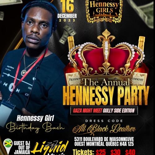 Hennessy Party Gaza Night Meet Gully Side