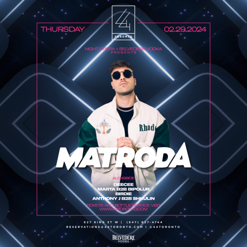 Matroda: 44 Toronto