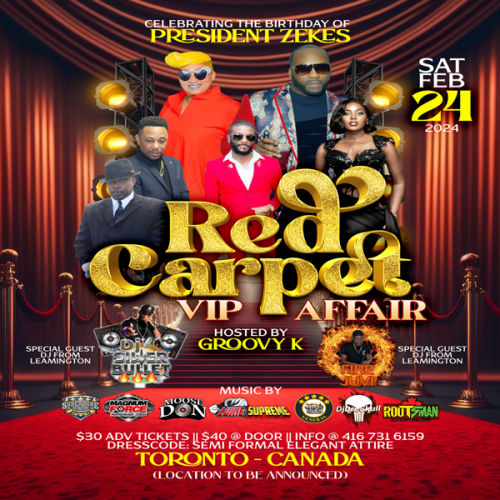 Zekes Birthday Bash - Red Carpet VIP Affair