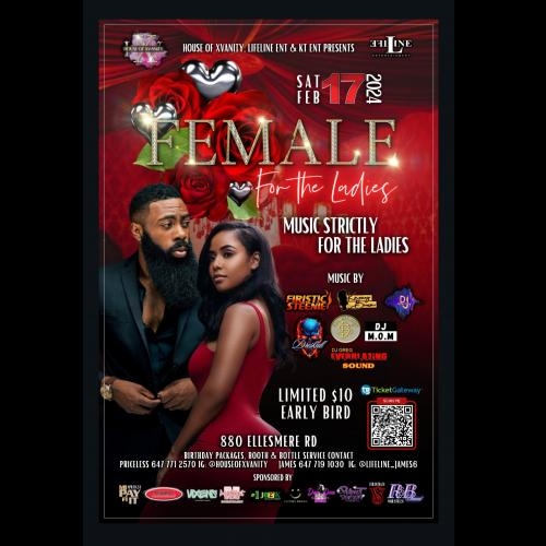 Female for the Ladies: STRICTLY Music for the Ladies