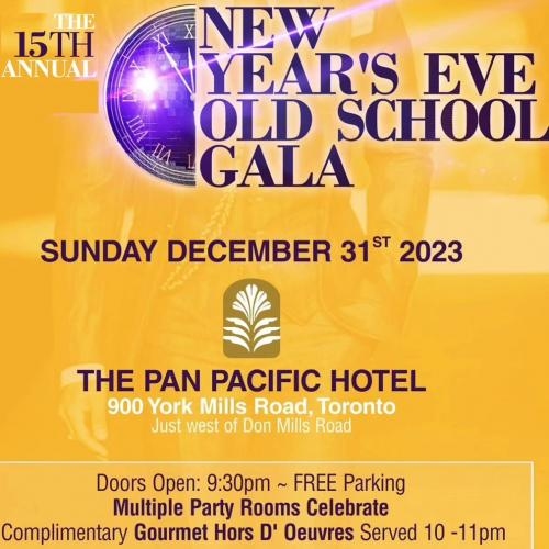 15th Annual new Years Eve - Old school gala 