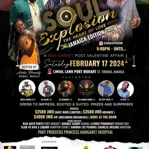 SOUL EXPLOSION | THE HEART OF LOVE | JAMAICA EDITION PART 1