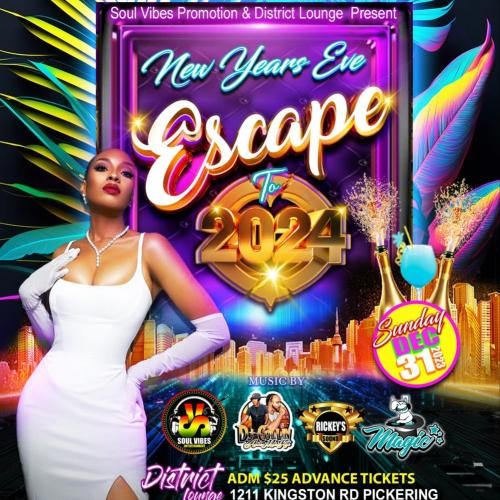 Escape to 2024 - New Years Eve