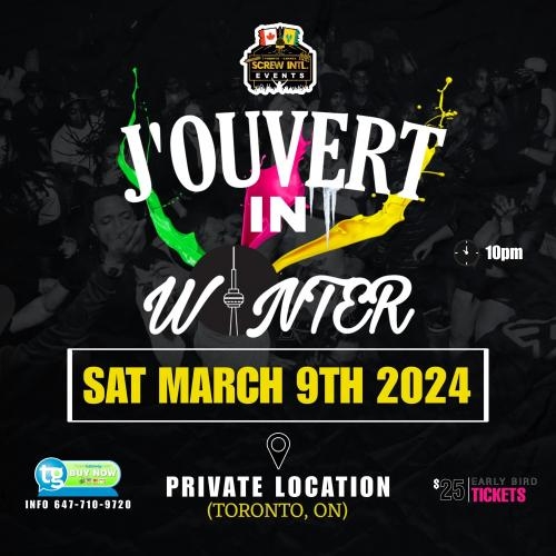J'ouvert In Winter Toronto