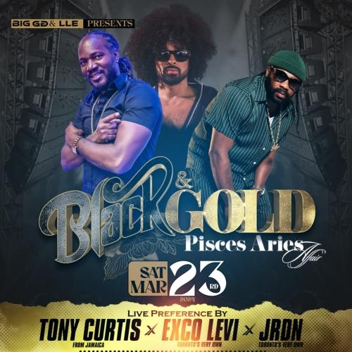 Black & Gold Pisces Aries Affair