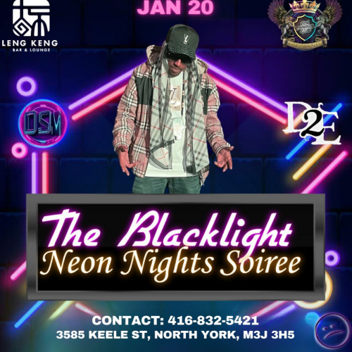 THE BLACKLIGHT - NEON NIGHTS SOIREE