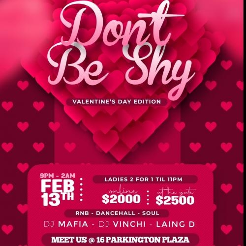 Don't Be Shy: Valentine’s Day Edition 