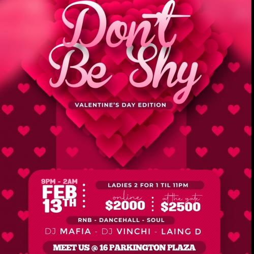 Don't Be Shy: Valentine’s Day Edition
