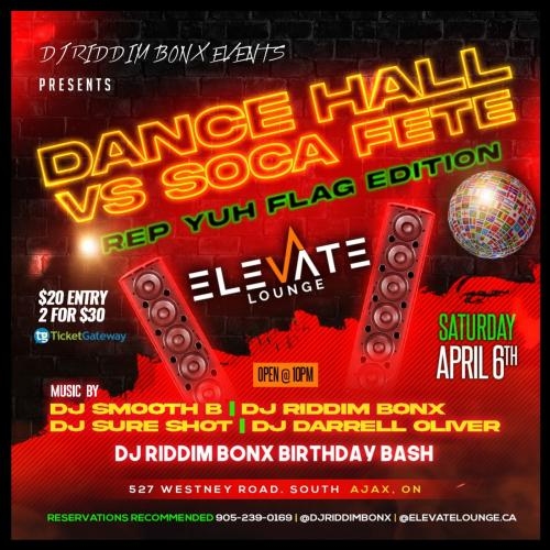 DANCE HALL VS SOCA FETE