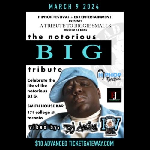 Notorious B.i.g. Tribute Aka Biggie Smalls 