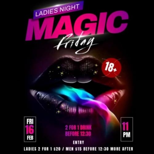 Magic friday - Ladies night