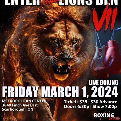 Enter The Lions Den