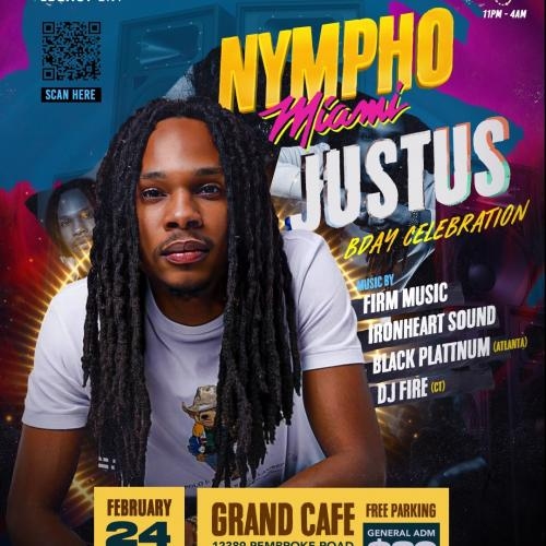 Nympho Miami JUSTUS BDAY CELEBRATION