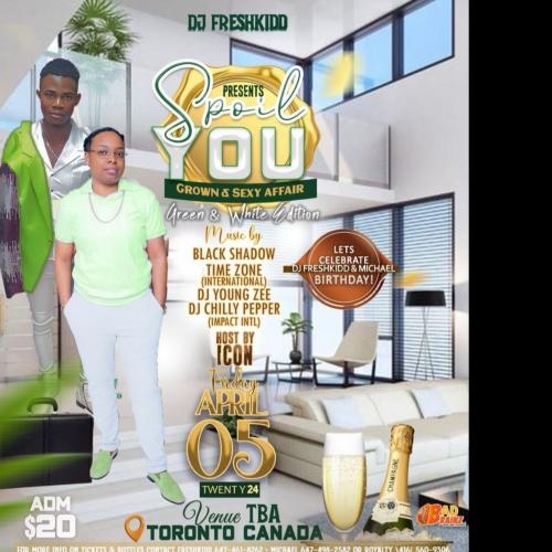 SPOIL YOU  GROWN & SEXY {GREEN & WHITE EDITION}