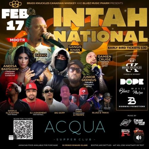 INTAHNATIONAL  LIVE IN CONCERT 