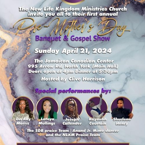 New Life Kingdom Ministries Pre-Mother's Day Banquet