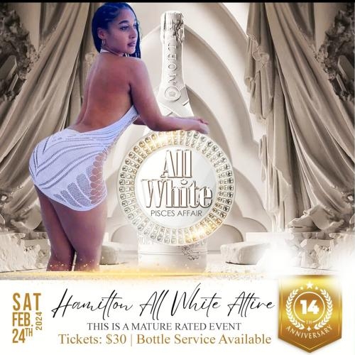 ALL WHITE PISCES AFFAIR HAMILTON, 2024