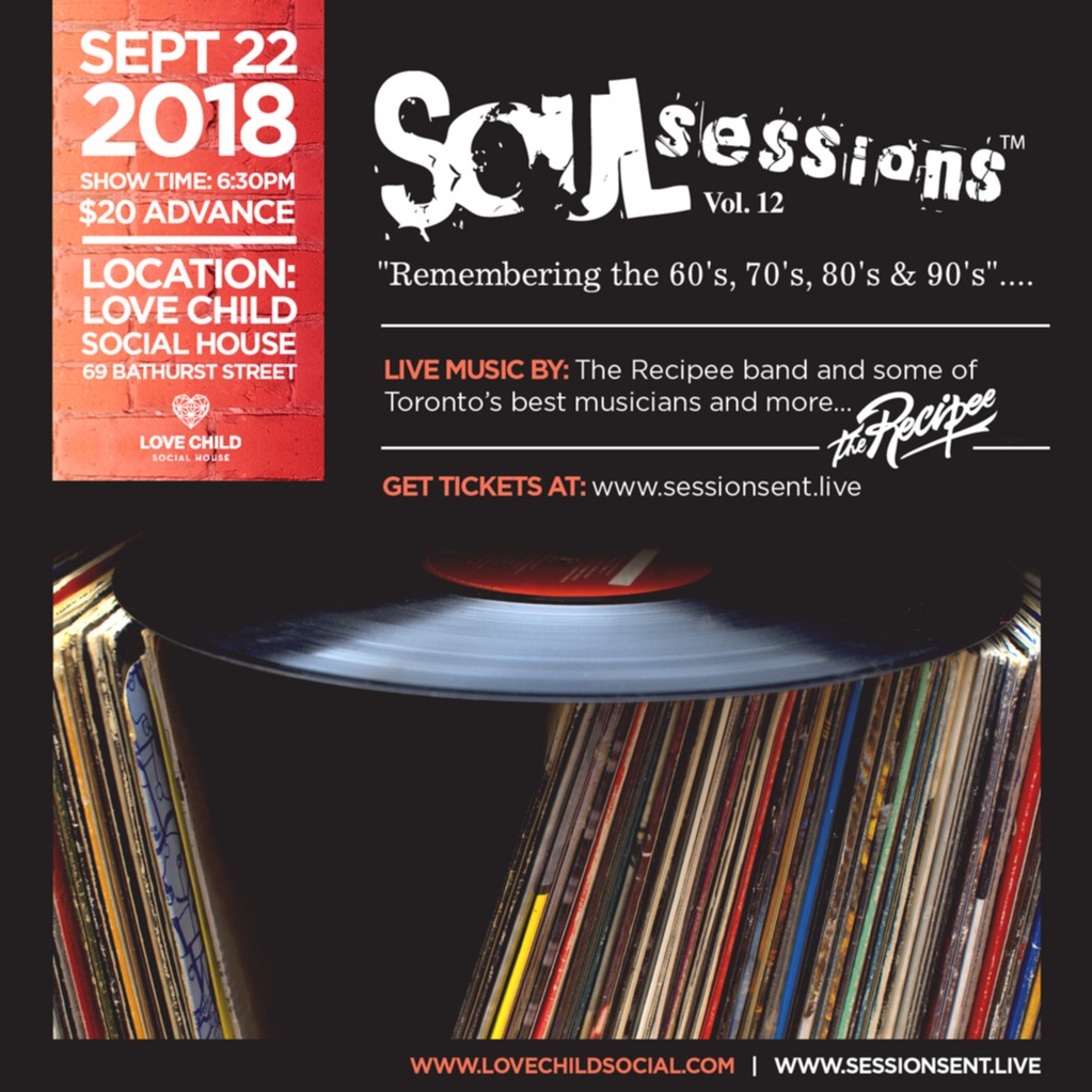 SoulSessions - LIVE MUSIC Remembering the 60's, 70's, 80's & 90's