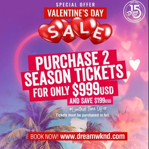 DREAM VALENTINE’S DAY SALE 2024