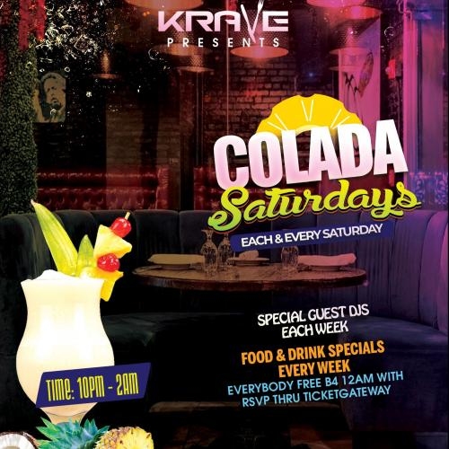 Colada Saturdays at Krave
