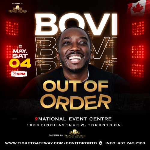 BOVI LIVE IN TORONTO