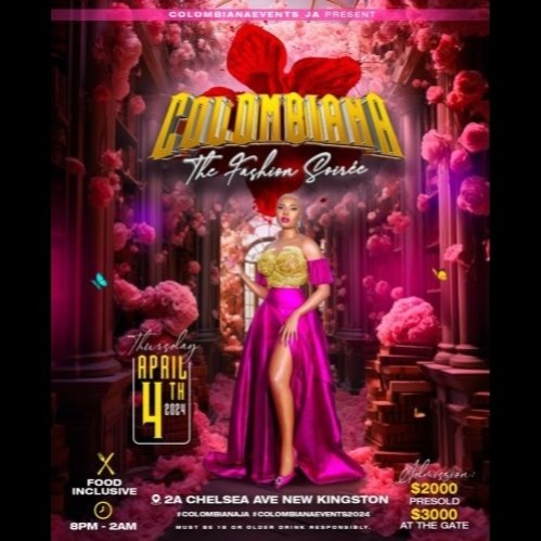 Colombiana fashion soirée