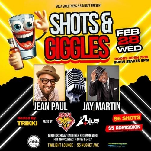 Shots & Giggles Comedy Show