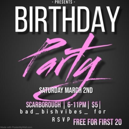 Scarborough Birthday Bash 