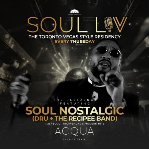 SOUL LĪV: VEGAS STYLE DINING EXPERIENCE ft. DRU’s Soul Nostalgic Residency