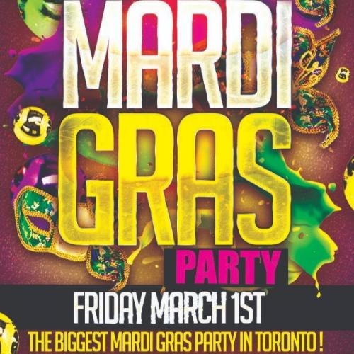 MARDI GRAS PARTY 2024 @ FICTION NIGHTCLUB | FRIDAY MARCH 1ST