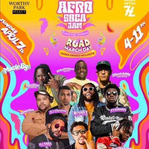 Afro Soca Jam - Road March Day Afterparty