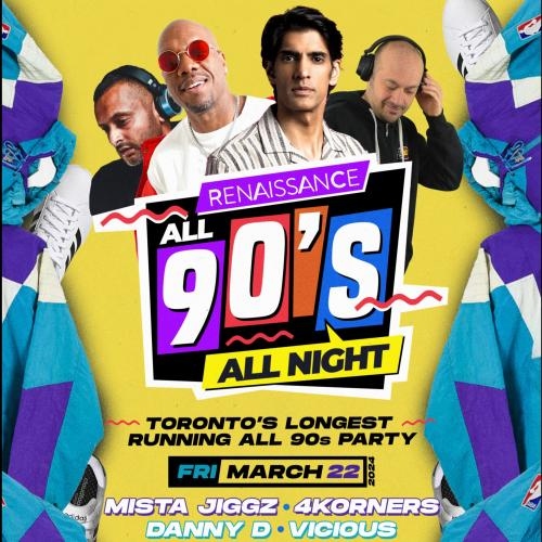 Renaissance - All 90s Featuring Danny D, 4korners, Vicious, Agile, & Mista Jiggz 