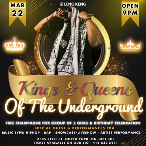 KINGS & QUEENS OF THE UNDERGROUND