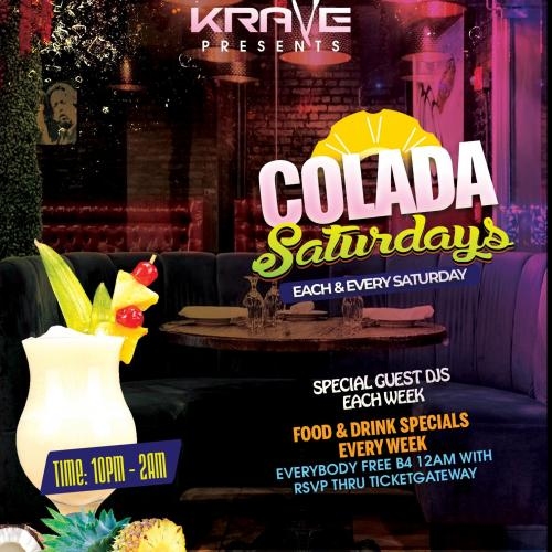 COLADA SATURDAY AT KRAVE NYC