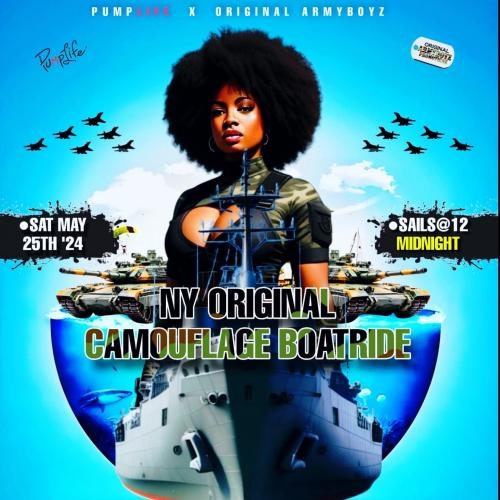 NY ORIGINAL CAMOUFLAGE BOATRIDE