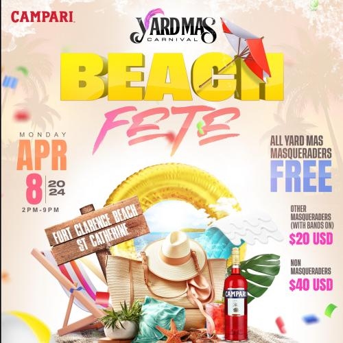 Yard Mas Beach Fete 2024