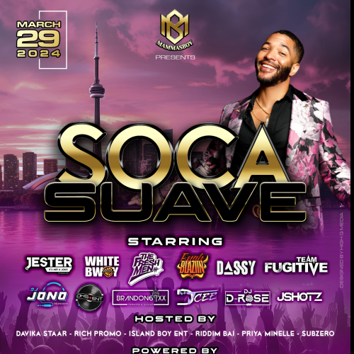 SOCA SUAVE 6 FEATURING ADAM O