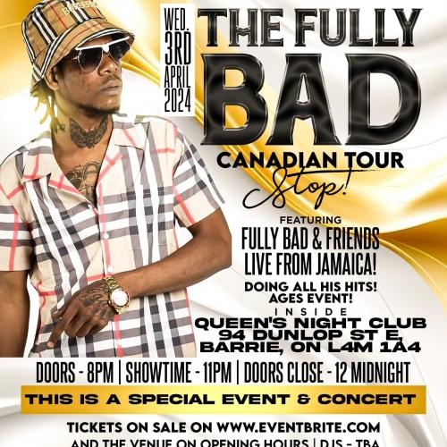 Fully Bad in Barrie! Baddest Canadian Tour 2024