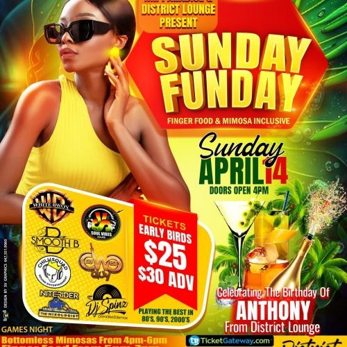 SUNDAY FUNDAY | FINGER FOOD & MIMOSA INCLUSIVE