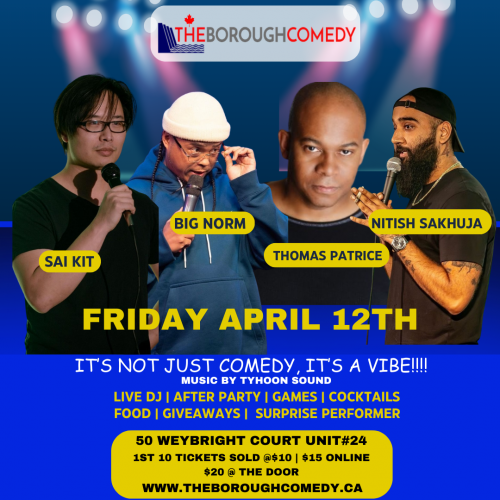 The Borough Comedy Show-not just comedy it's a vibe!